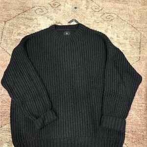 Anine Bing Sydney Wool Crewneck Sweater